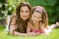 Mother and daughter Royalty Free Stock Photo