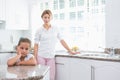 Mother and daughter after an argument Royalty Free Stock Photo