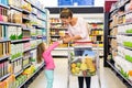Mother and daughter doing shopping Royalty Free Stock Photo