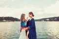 Mother and daughter at Xuan Huong Lake, Dalat, Vietnam