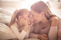 Mother and daughter have a strong connection Royalty Free Stock Photo