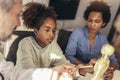 Mother And Daughter Having Consultation With Male Pediatrician In Hospital Office Royalty Free Stock Photo