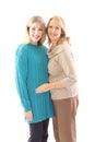 Mother daughter portrait Royalty Free Stock Photo