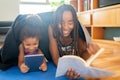 Mother and daughter spending time together. Royalty Free Stock Photo