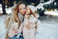 Mother with daughter Royalty Free Stock Photo