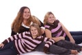 Mother and daughters Royalty Free Stock Photo