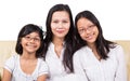 Mother and Daughters III Royalty Free Stock Photo