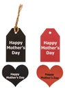 Mother day label and tag