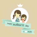 Mother day and love emotion