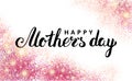 Mother day pink glitter background2