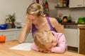 A mother disregard her daughter Royalty Free Stock Photo