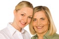 Mother and doughter adult young Royalty Free Stock Photo