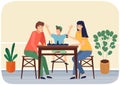 Mother, father and son playing logic board game together at home. Family members playing chess Royalty Free Stock Photo