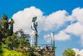 Mother of the Georgian or Kartlis Deda, the 20-metre Aluminium Statue of a Woman in Georgian National Dress, Sololaki Hill,