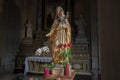 Mother of God in Eglise Notre Dame de Liesse. Annecy, Haute-Savoie Royalty Free Stock Photo