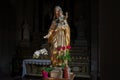 Mother of God in Eglise Notre Dame de Liesse. Annecy Royalty Free Stock Photo
