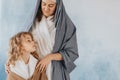 Mother of God and Jesus Royalty Free Stock Photo