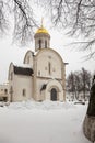 Mother of God Nativity Monastery. Cathedral of the Nativity of the Blessed Virgin Mary, Vladimir Royalty Free Stock Photo