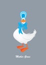 Mother Goose Royalty Free Stock Photo