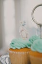 Baby shower cupcake