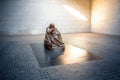Mother with her Dead Son Sculpture at Neue Wache (New Guard) Building Interior - Berlin, Germany Royalty Free Stock Photo