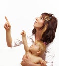 Mother with her little child Royalty Free Stock Photo