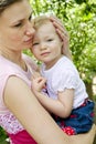 Mother with her little girl Royalty Free Stock Photo