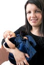 Mother Holding Her Newborn Baby Royalty Free Stock Photo