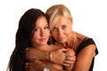 Mother hugs favorite daughter Royalty Free Stock Photo