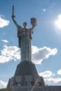 Mother Land monument in Kiev, Ukraine