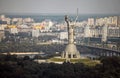 Mother Motherland monument in Kiev, Ukraine Royalty Free Stock Photo