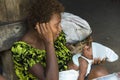 Happy mother and newborn Baby, Papua New Guinea