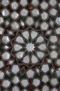 Mother of pearl and tortoiseshell ceiling of the Topkapi Palace Royalty Free Stock Photo