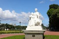The `Mother Philippines` statue at the Rizal Park