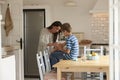 Mother Putting Sticking Plaster On Son`s Arm Royalty Free Stock Photo