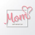 Mother's day background. vector