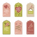 Mother`s day labels