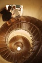 Mother and son in the lighthouse.