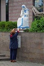 Mother Teresa sculpture in Tirana,Albania