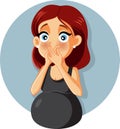 Pregnant Woman Feeling Sick and Nauseated