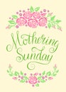 Mothering Sunday card