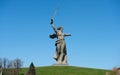 Motherland Calls in Mamayev Kurgan Royalty Free Stock Photo