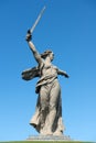 Motherland Calls in Mamayev Kurgan Royalty Free Stock Photo