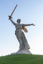 The Motherland Calls monument in Russia