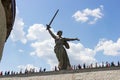 The motherland calls! Royalty Free Stock Photo