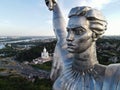 Motherland Monument in Kyiv, Ukraine Royalty Free Stock Photo