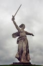 Motherland statue. Front view.