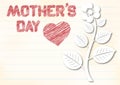 Mothers day background Royalty Free Stock Photo