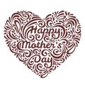 Mothers Day background with Happy Mother's day