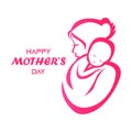 Mothers Day Design. Mothers Day Vector Art Design. EPS10. World Mothers Day. Mothers Love